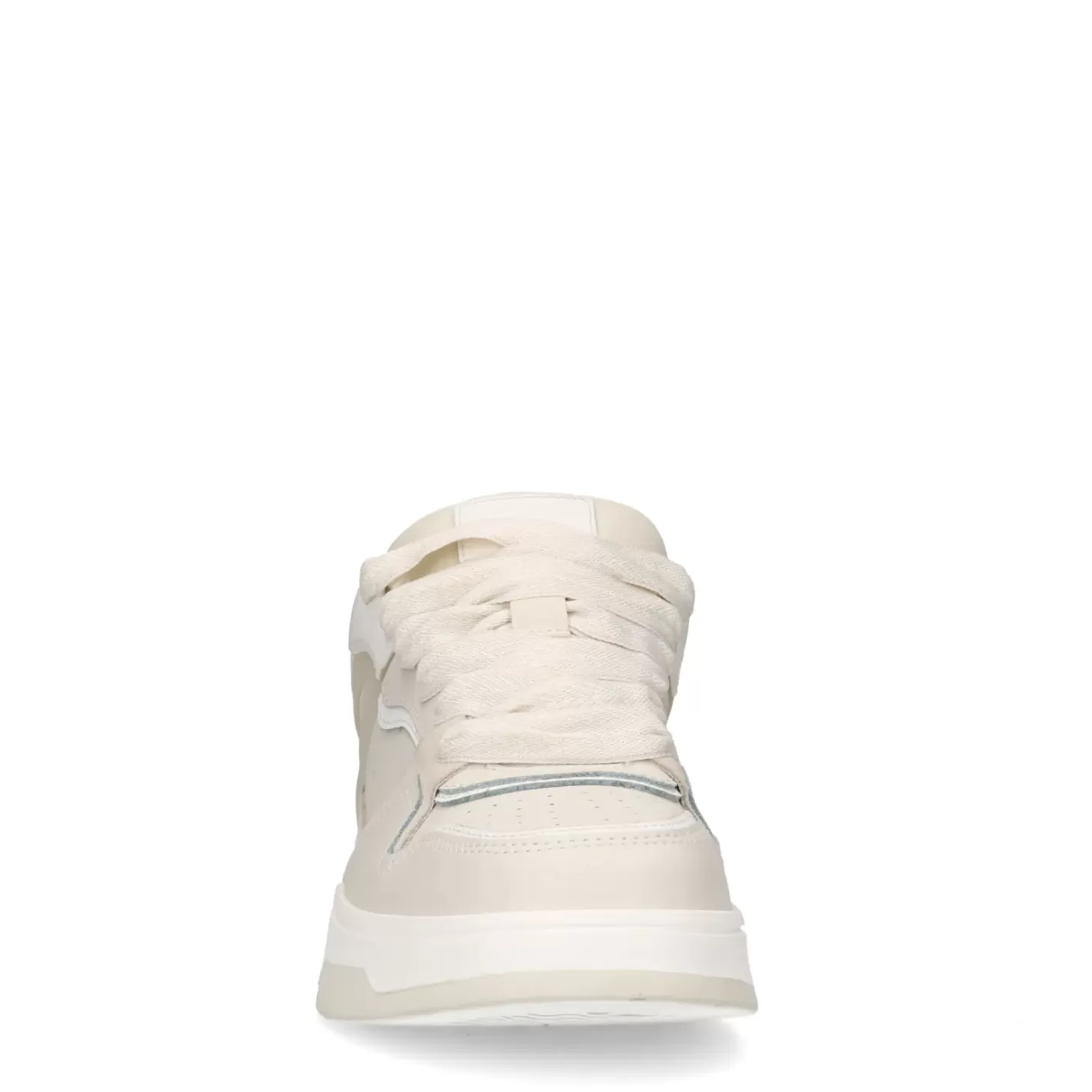 baskets_en_cuir_avec_details_en_daim__blanc_casse_2-1.webp Baskets En Cuir Avec Details En Daim - Blanc Casse<Sacha Flash Sale