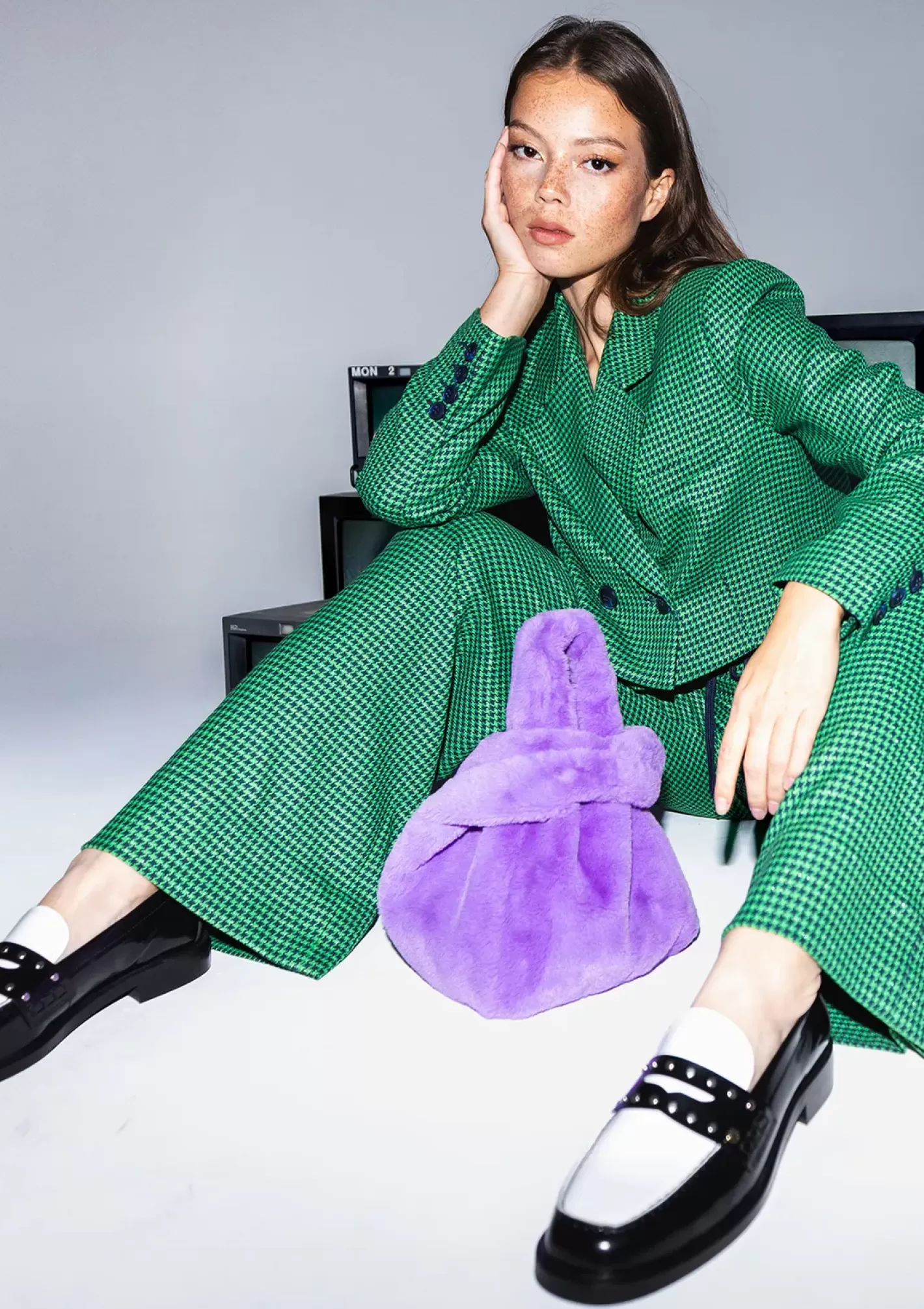 Le Cafe Noir Studio X Sac A Main - Violet<Sacha Fashion