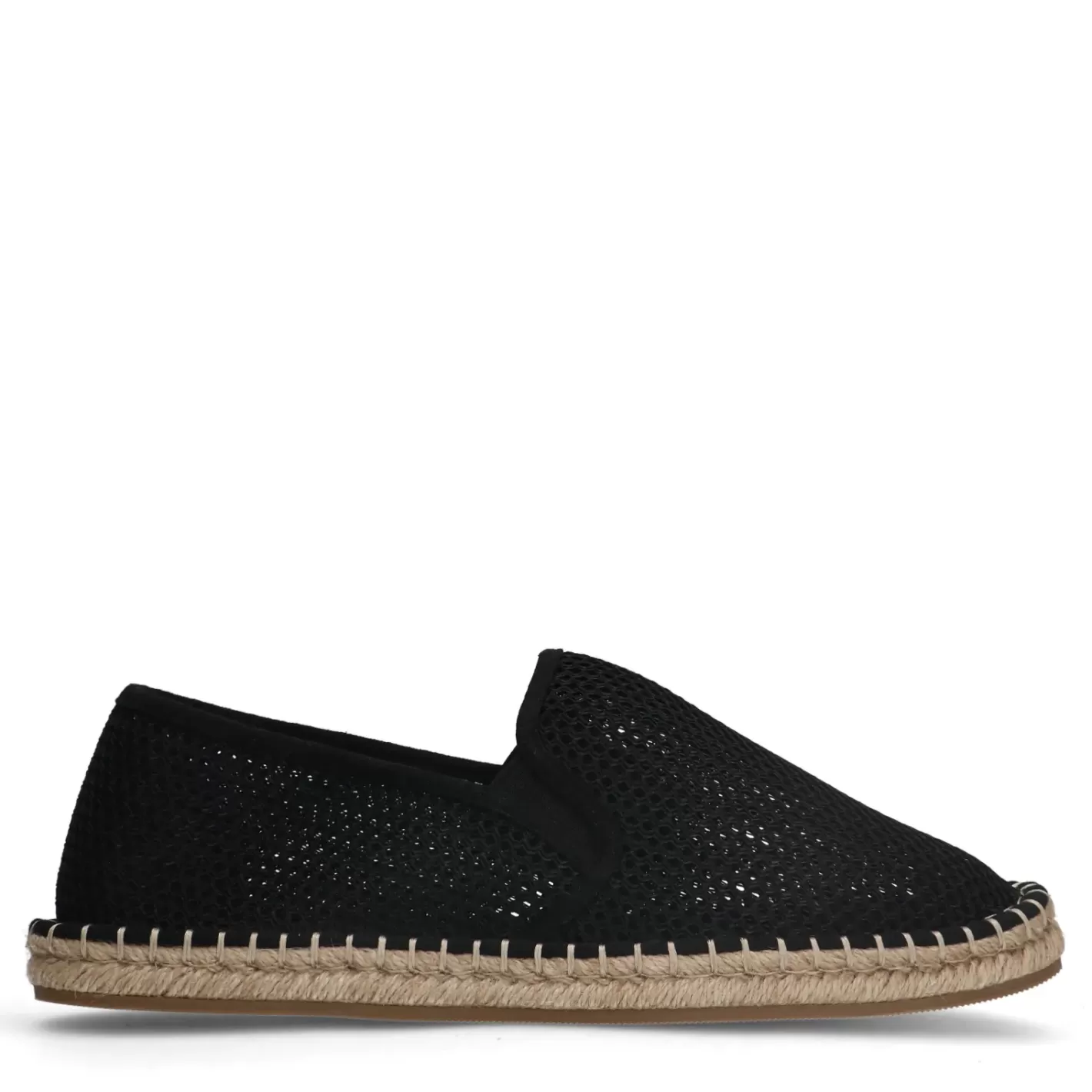 Mocassins En Mesh Avec Semelle En Corde - Noir<Sacha Online