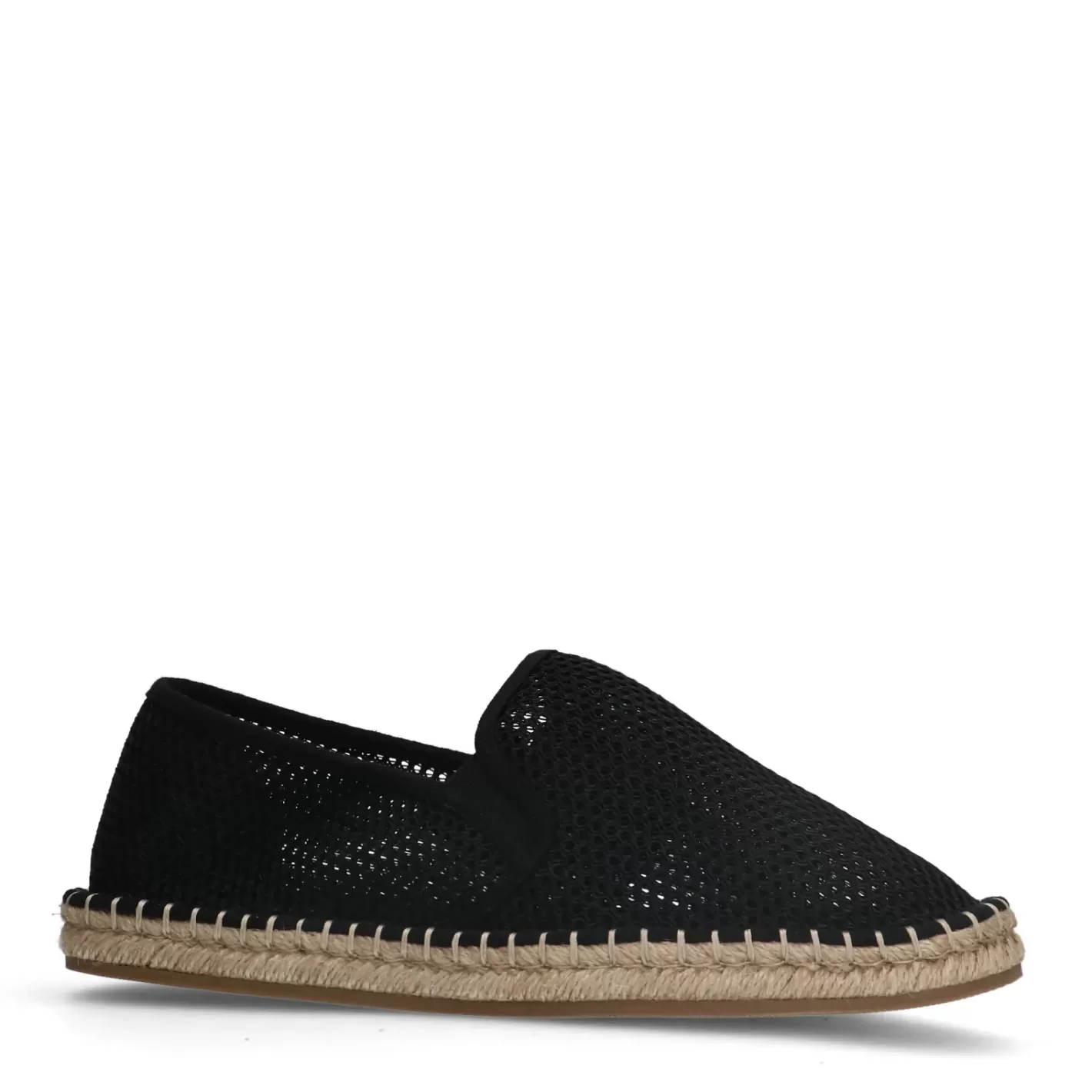 Mocassins En Mesh Avec Semelle En Corde - Noir<Sacha Online
