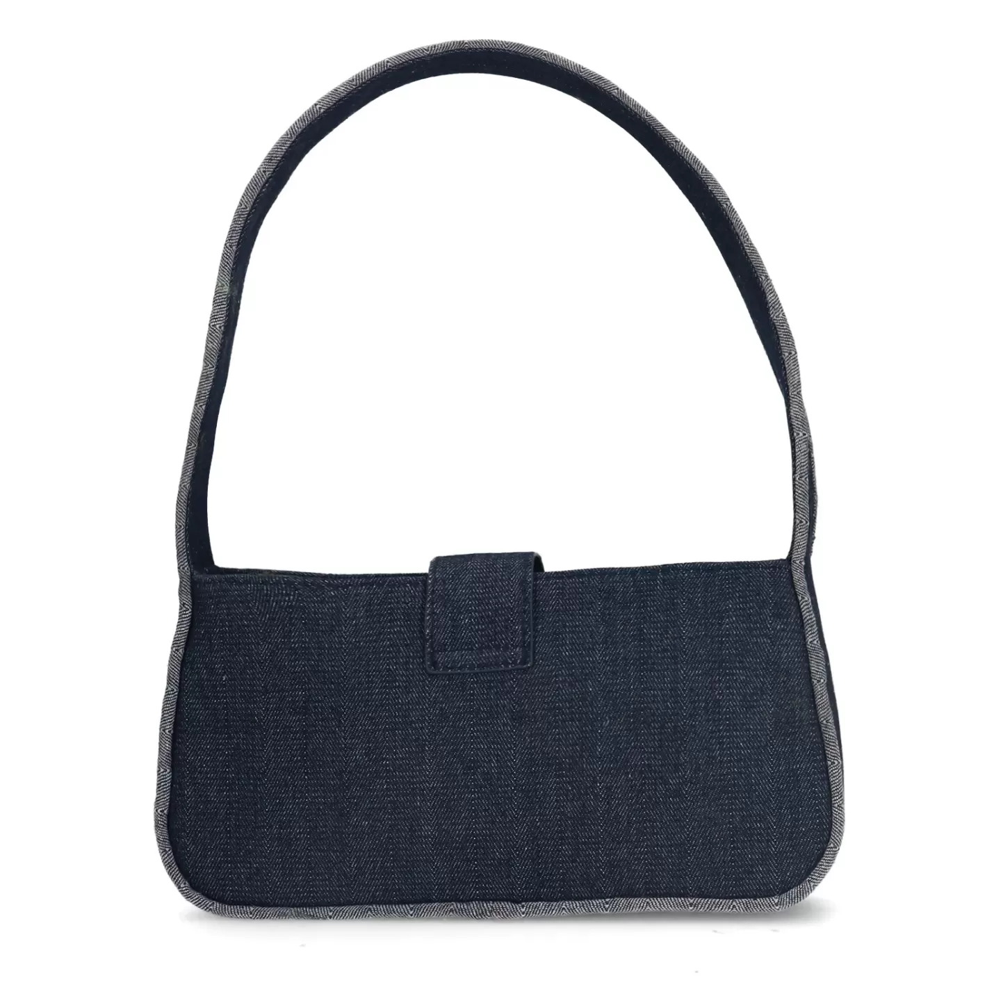 Sac Porte Epaule En Jean Avec Boucle - Bleu Fonce<Sacha Cheap
