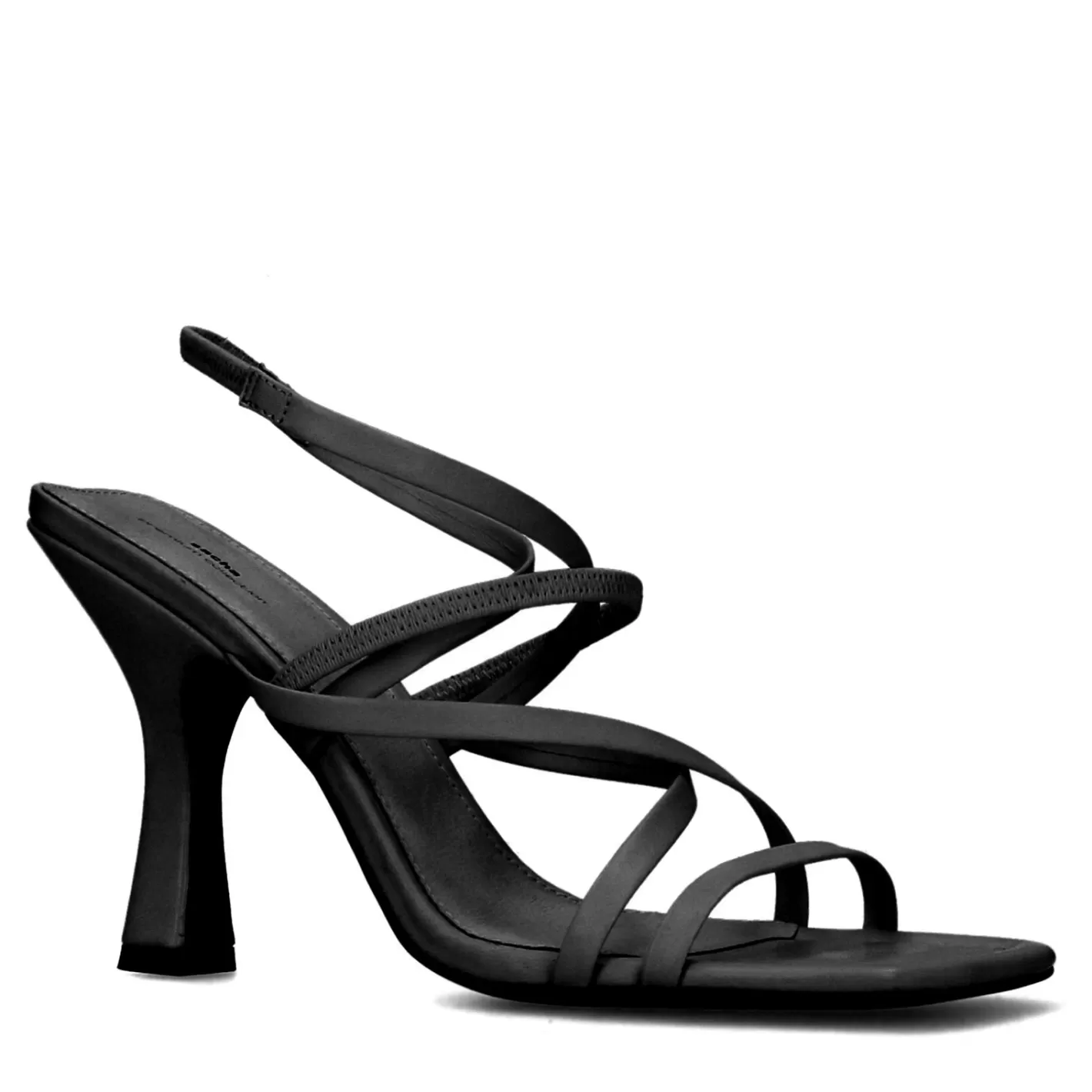 Sandales A Talon A Brides Et Au Bout Carre - Noir<Sacha Store